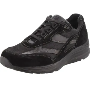 In box SAS Men's Journey Sneaker Black Suede/Mesh Men's Black Athletic Shoes