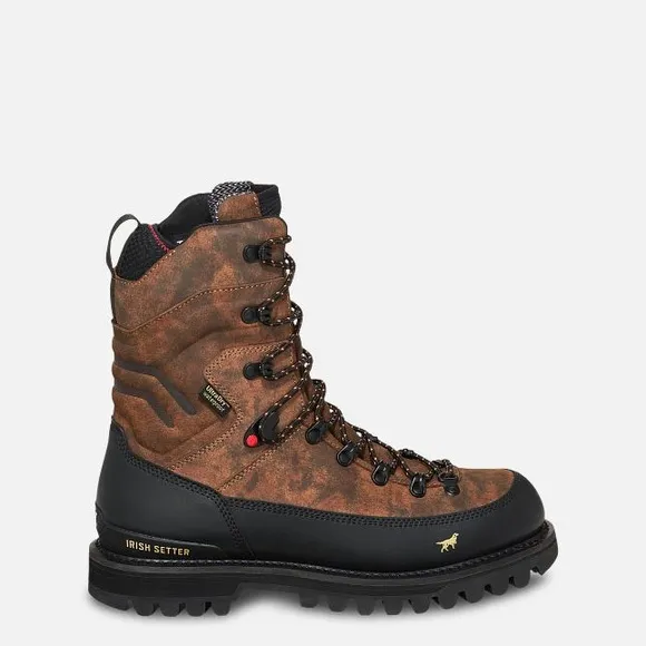 Irish Setter Men's Elk Tracker xd Brown and Black Hunting Boots