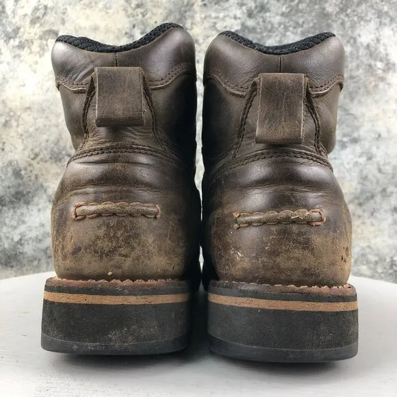 Irish Setter Mens Size 8.5 E2 Trailblazer Brown Leather Waterproof Hunting Boots