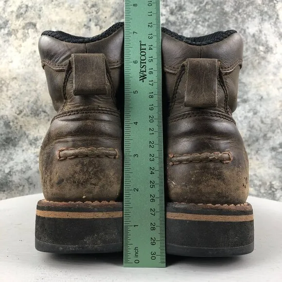Irish Setter Mens Size 8.5 E2 Trailblazer Brown Leather Waterproof Hunting Boots