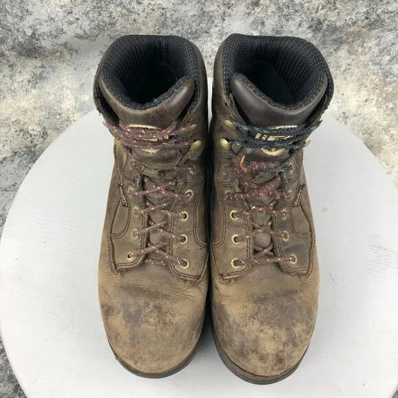Irish Setter Mens Size 8.5 E2 Trailblazer Brown Leather Waterproof Hunting Boots