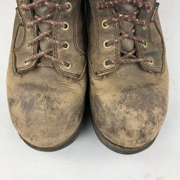 Irish Setter Mens Size 8.5 E2 Trailblazer Brown Leather Waterproof Hunting Boots