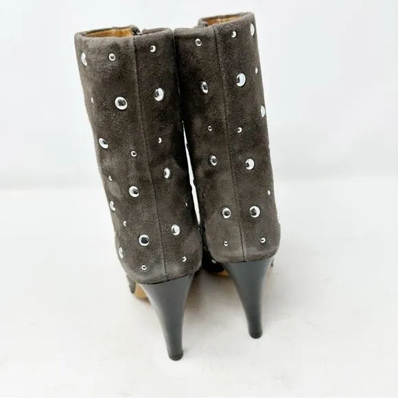 IRO Fernila Suede Studded Boots NWT in Size 6