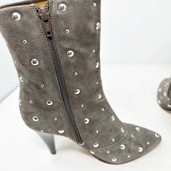 IRO Fernila Suede Studded Boots NWT in Size 6