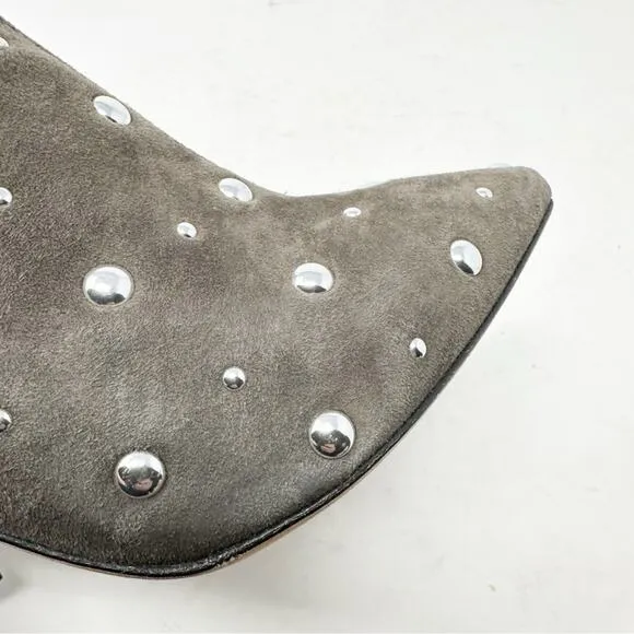 IRO Fernila Suede Studded Boots NWT in Size 6