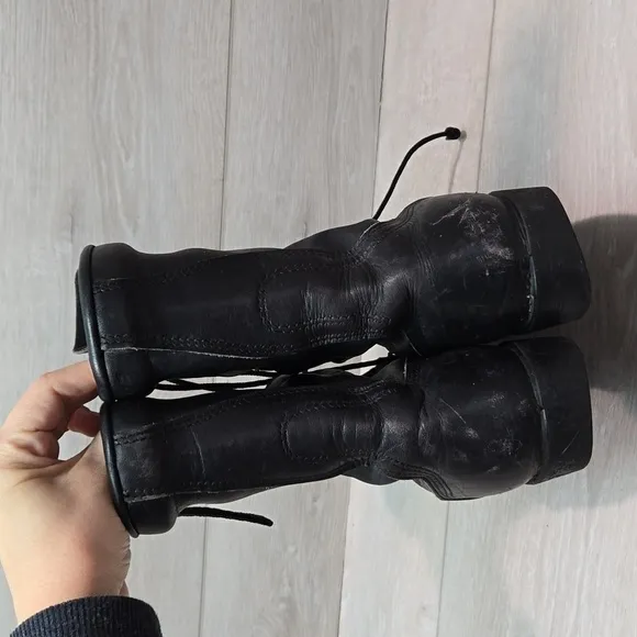 J4 -97 Mens Vintage Military Army Combat Lace Up Boots Tactical shoes sz 4.5W