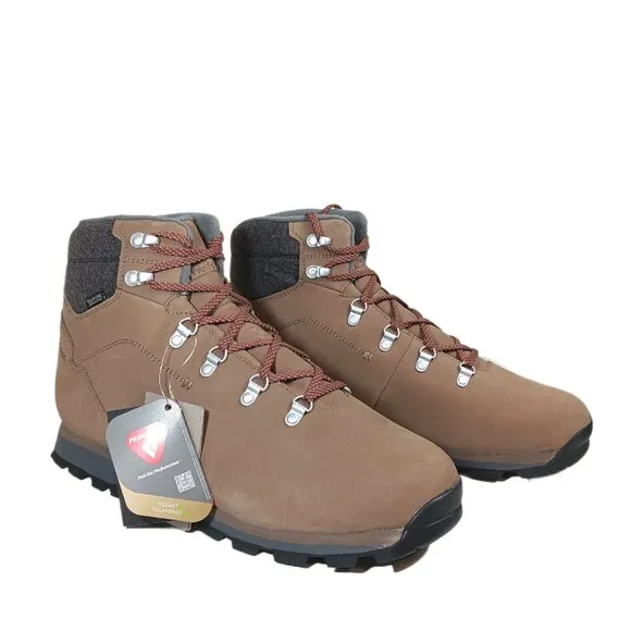 Jack Wolfskin Thunder Bay Boots Mens 11 Brown Leather Waterproof Texapore New