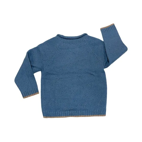 Janie and Jack Seafaring Style Sweater, Button-down shirt and Hat 3T