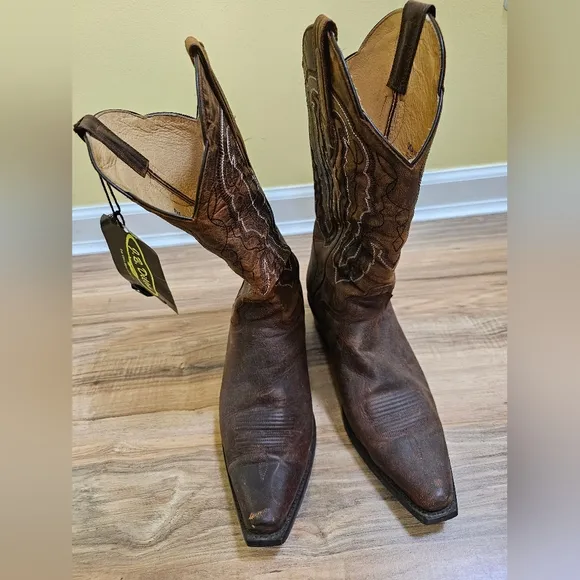 J.B.Dillon Western Boots, Size US 10.5