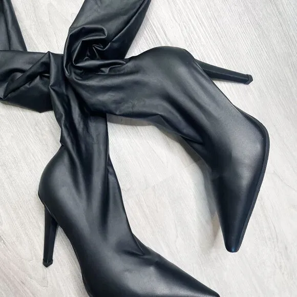 Jeffrey Campbell Pantalones Boots Black