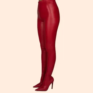 Jeffrey Campbell Pantalones Boots Red