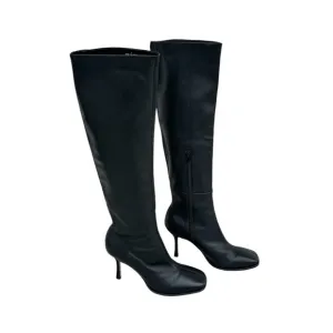 Jeffrey Campbell  Square Toe‎ Knee high leather boots Size 9