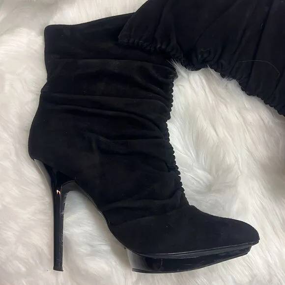 Jessica Simpson slouch pointed toe boots Size 10 BIN 17