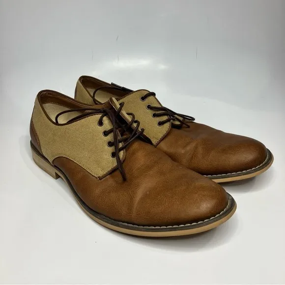 JF J. Ferrar Titus derby shoes size 12
