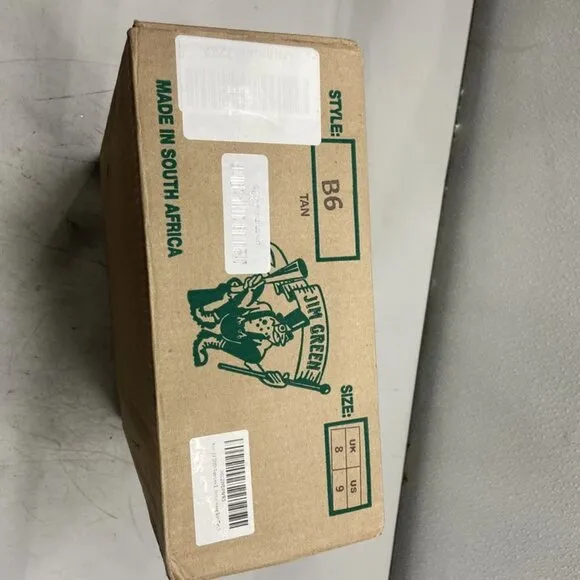Jim Green Razorback Hiking Boots – Men’s Size 9 – Brown – Open Box