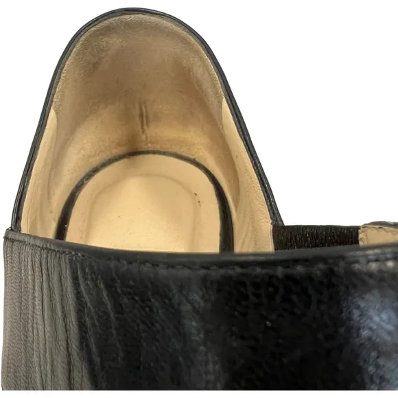 Jimmy Choo Black Leather‎ Open Toe Sandals Size 40 (EU)