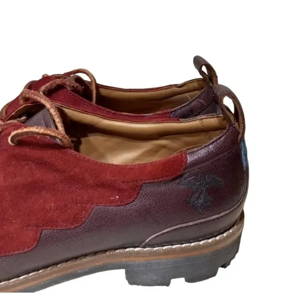 John Fluevog Angel Boat Shoes Little Wing 10