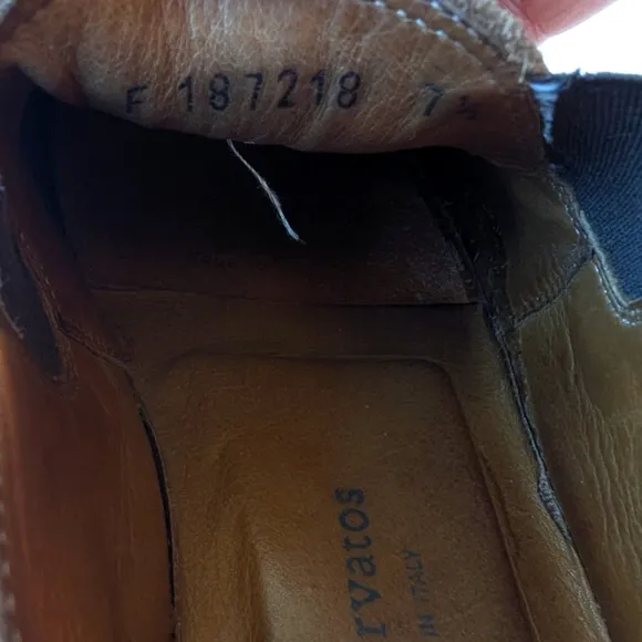 John Varvatos Brown Loafers with Suede Material and Slip-On Design