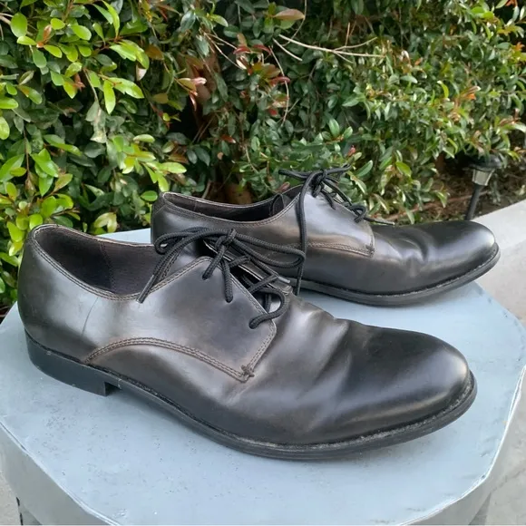 John Varvatos Classic Leather Derby Shoes Men’s 10