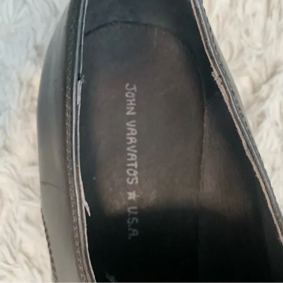 John Varvatos Classic Leather Derby Shoes Men’s 10