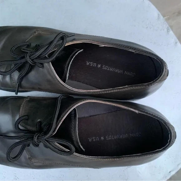 John Varvatos Classic Leather Derby Shoes Men’s 10