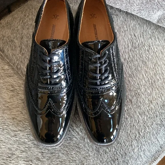 Johnston &amp; Murphy GRACELYN Lace Up Patent Oxford