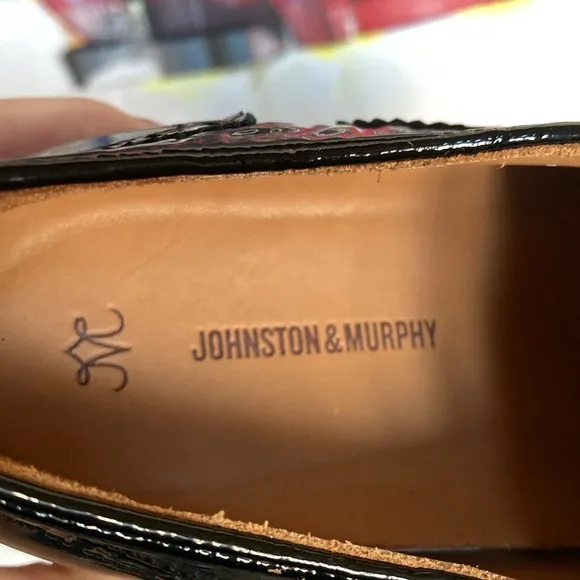 Johnston &amp; Murphy GRACELYN Lace Up Patent Oxford
