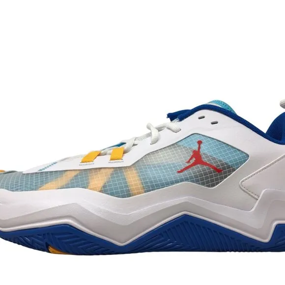 Jordan One Take 4 Mens Basketball Shoes White/Lagoon Pulse DO7193 164