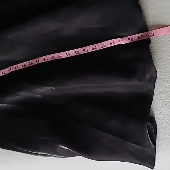 JS Collections Maxi Dress. Size 12. Black Velvet Satin. Short Sleeve. NWT.