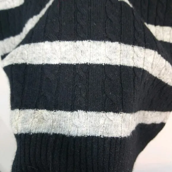 Juicy Couture Cashmere Wool striped sweater dress