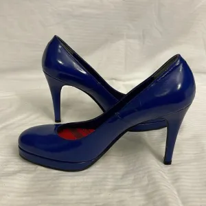 JUNYA WATANABE  Comme des Garcons Pump Heels Shoes Royal Blue  Size 7