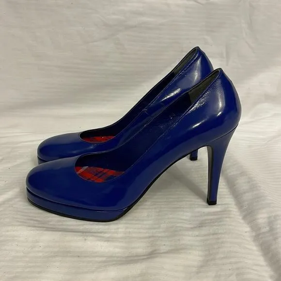 JUNYA WATANABE  Comme des Garcons Pump Heels Shoes Royal Blue  Size 7