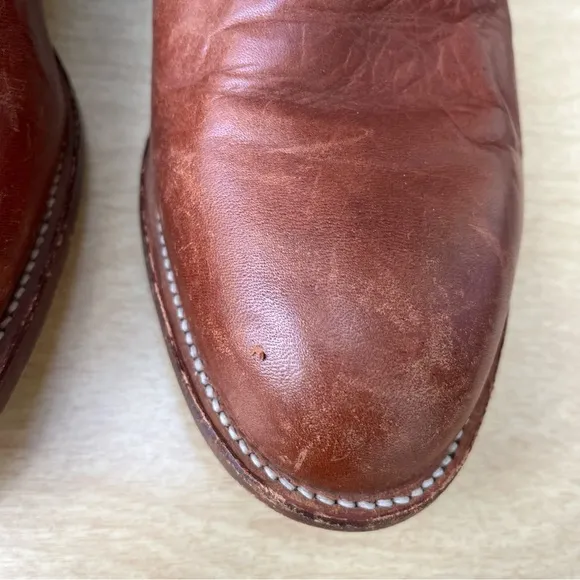 Justin Boots Men’s Roper Cowboy Boots Sz 7.5 EE