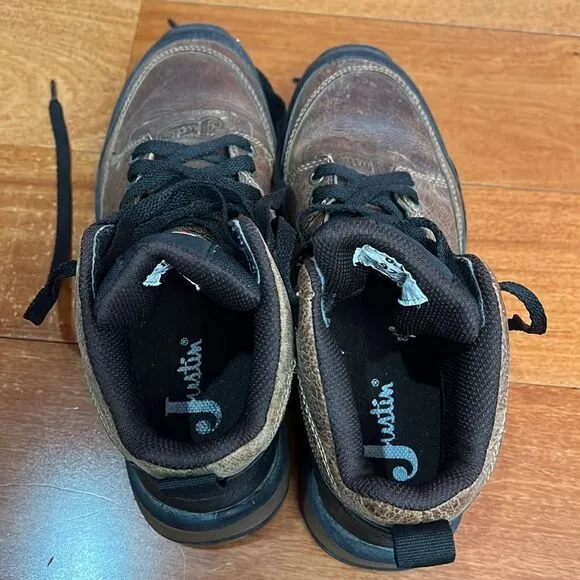 Justin Yoska Lace Up women’s Boots size 8