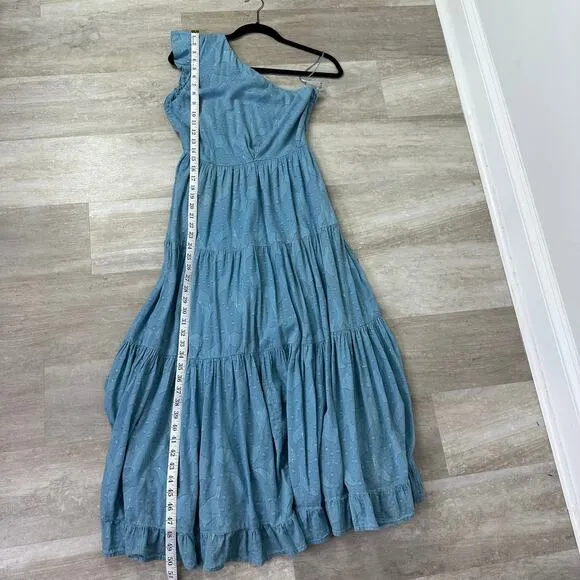 Karina Grimaldi Pauline Dress in Ocean Size XS