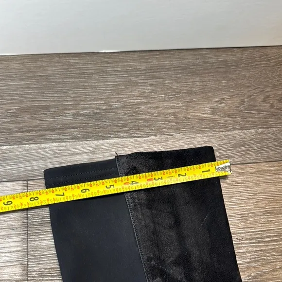 Kate spade Black Knee-High Women's Boots size 9.5 made in Italy 🇮🇹 (b100)
