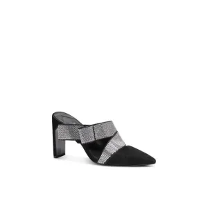 KATE SPADE NEW YORK Womens Black Bianca Slip On Leather Pumps Shoes 8.5 B