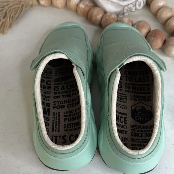 KEEN Hypowser Wrap Shoes Sz 8  Granite Green