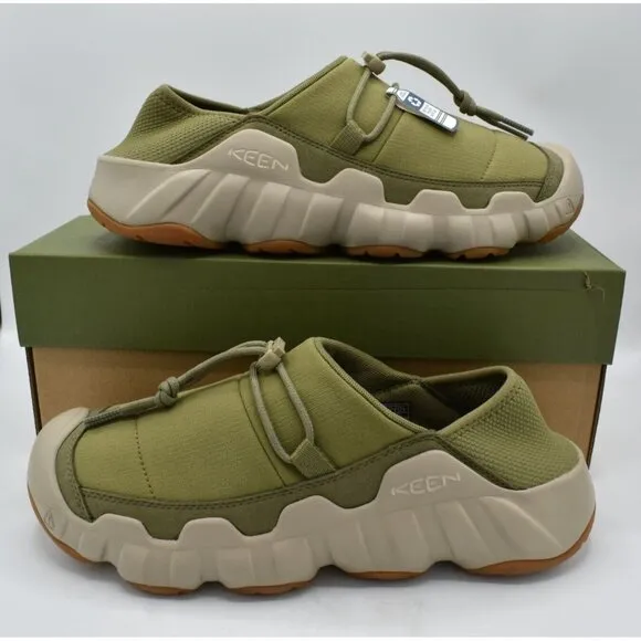 Keen Mens Size 10 Hypowser Crushback Martini Olive Slip On Shoes