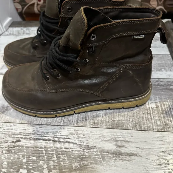 KEEN Utility Boots Size 12D Brown Leather Waterproof San Jose 6&quot;