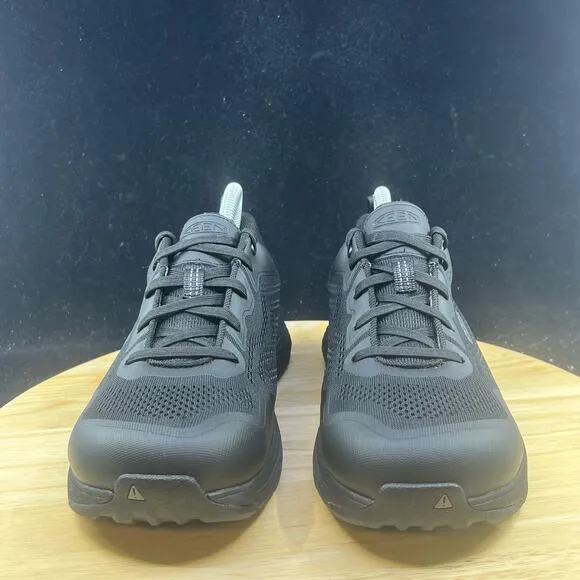 KEEN Womens Sz 8.5 Utility ASTM F2413-18 Steel Toe Work Mesh Shoes Black