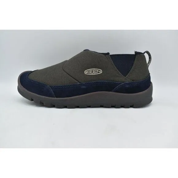 Keen Mens Size 8.5 Hoodcamp FR Black Olive Sky Captain Slip On Shoes