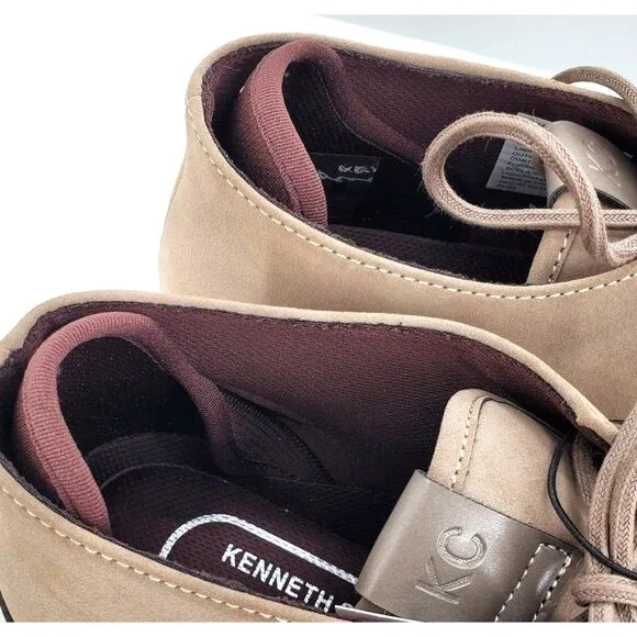 KENNETH COLE Shoes Men's 9.5 Chukka Lace Front Boots Ultra Comfort Insoles