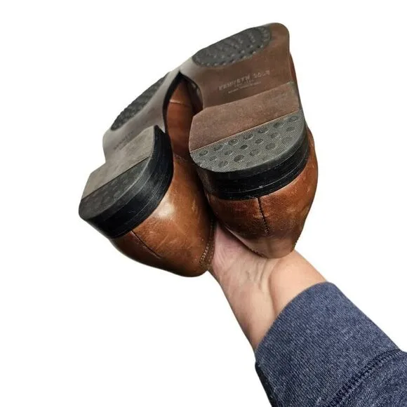 Kenneth Cole New York On Lock Bike Toe Dress Shoes, Cognac - Men's Dress Shoes S