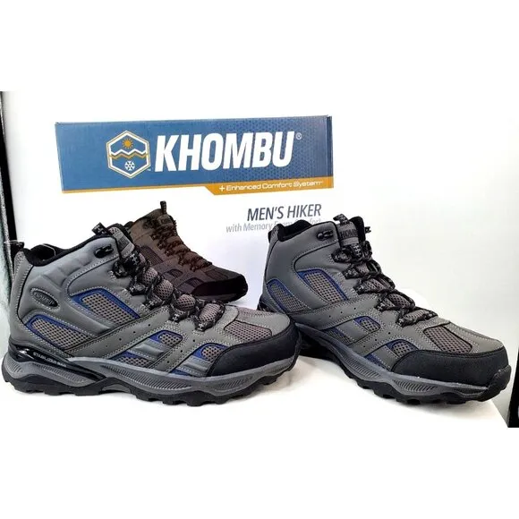 KHOMBU Boots LUKE Men's 10 All Weather Hiker Terrain Utility Work Shoe Outdoor