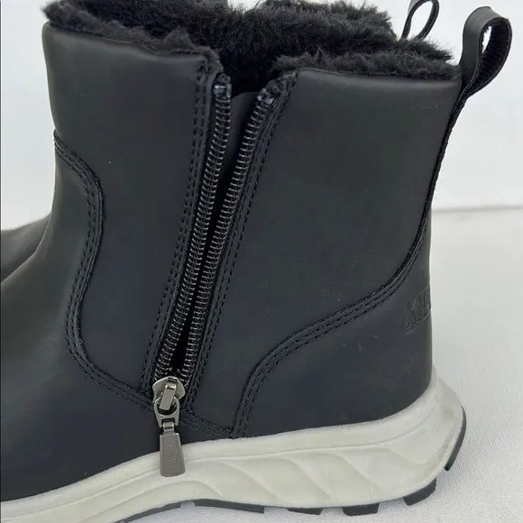Khombu Sienna Women's All-Weather Boot Faux Fur, Memory Foam &amp; Repels Water Sz 7