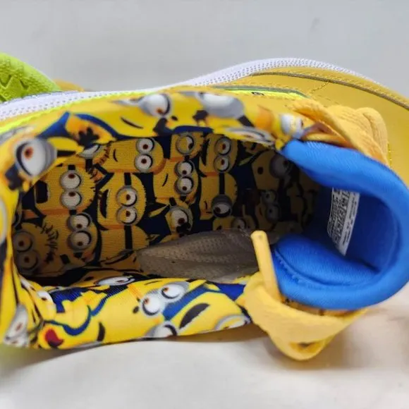 Kids 10.5 Reebok CLub C 95 Minions classic shoes