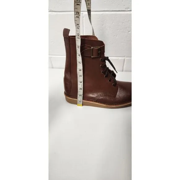 KommandoStore Mens Half Combat Leather Waxi Boot, Anti-Track Sole Size11 Fits12