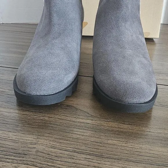 Koolaburra by UGG Women's Sz 9 Wedge Boots Yonela Amphora Ortholite Comfort Foam