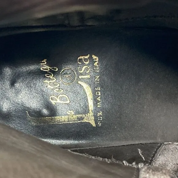 La Bottega di Lisa Brown Leather Boots 39